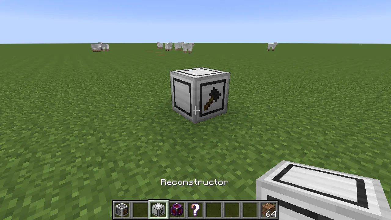 Reconstructor, Моды, Minecraft
