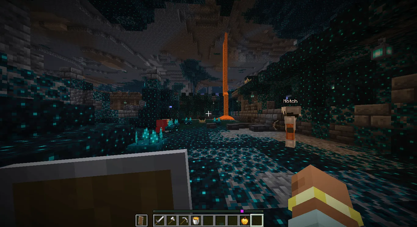 KILL Mobs on look — скриншот 1 (Моды, Minecraft)