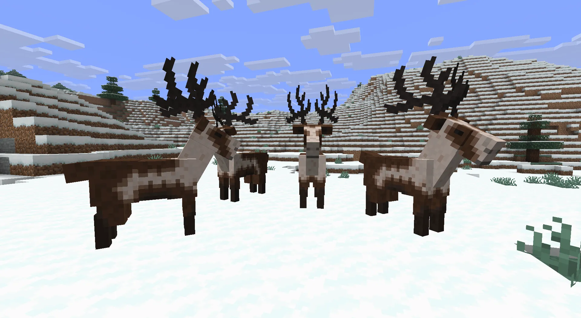 Reindeer, Моды, Minecraft