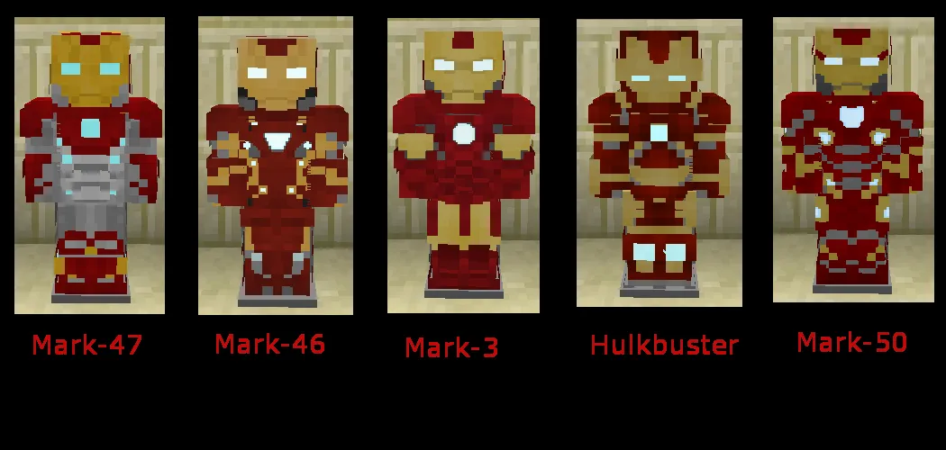 DF Heroes, a Lucraft Addon Pack, Кастомизации, Minecraft