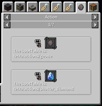 JEI Tetra — скриншот 1 (Моды, Minecraft)