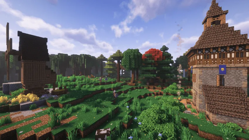 Journey Through Middle-Earth — скриншот 9 (Модпаки, Minecraft)