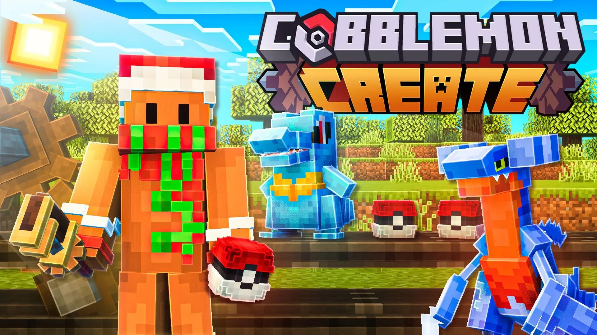 Cobblemon & Create (Morgan) — скриншот 1 (Модпаки, Minecraft)