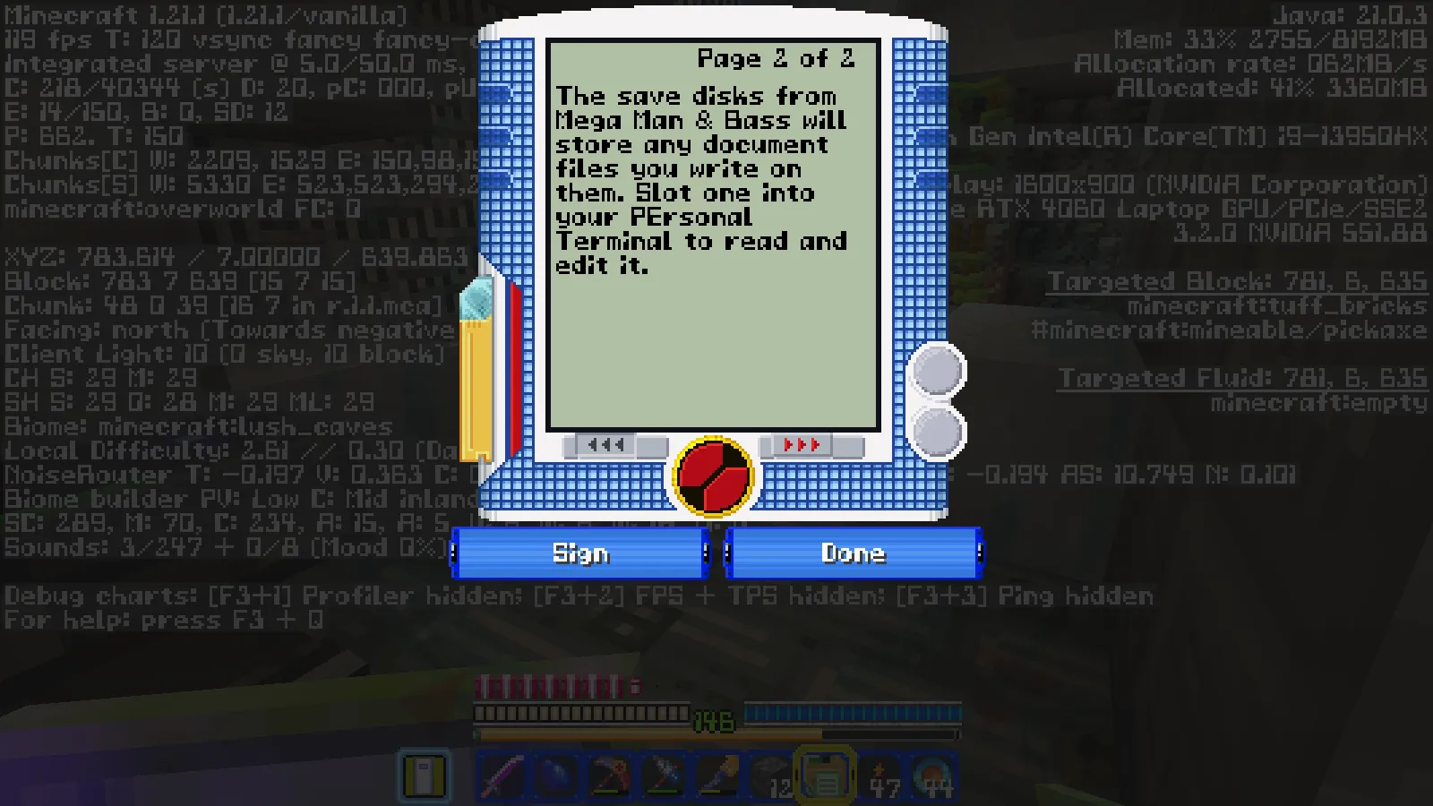 Megacraft Classic, Текстуры, Minecraft