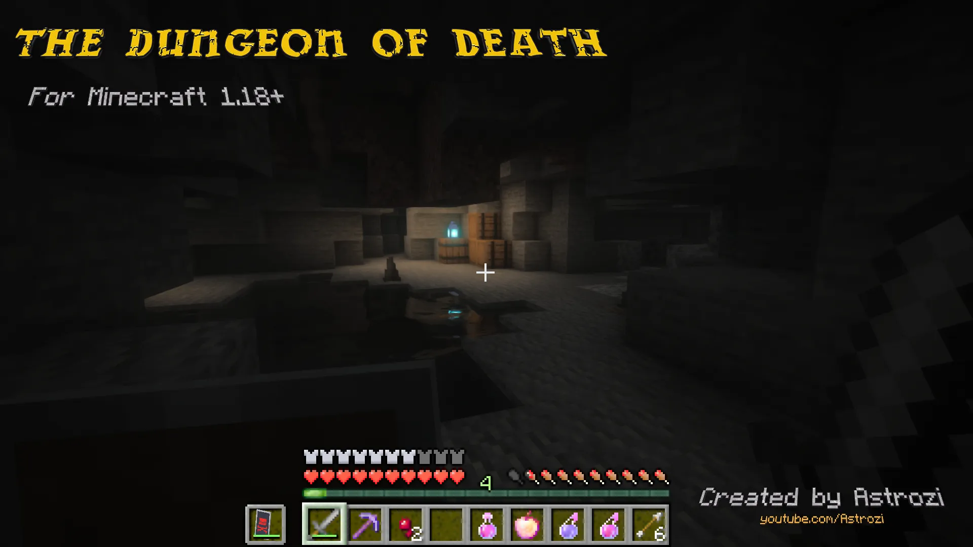 The Dungeon of Death, Карты, Minecraft
