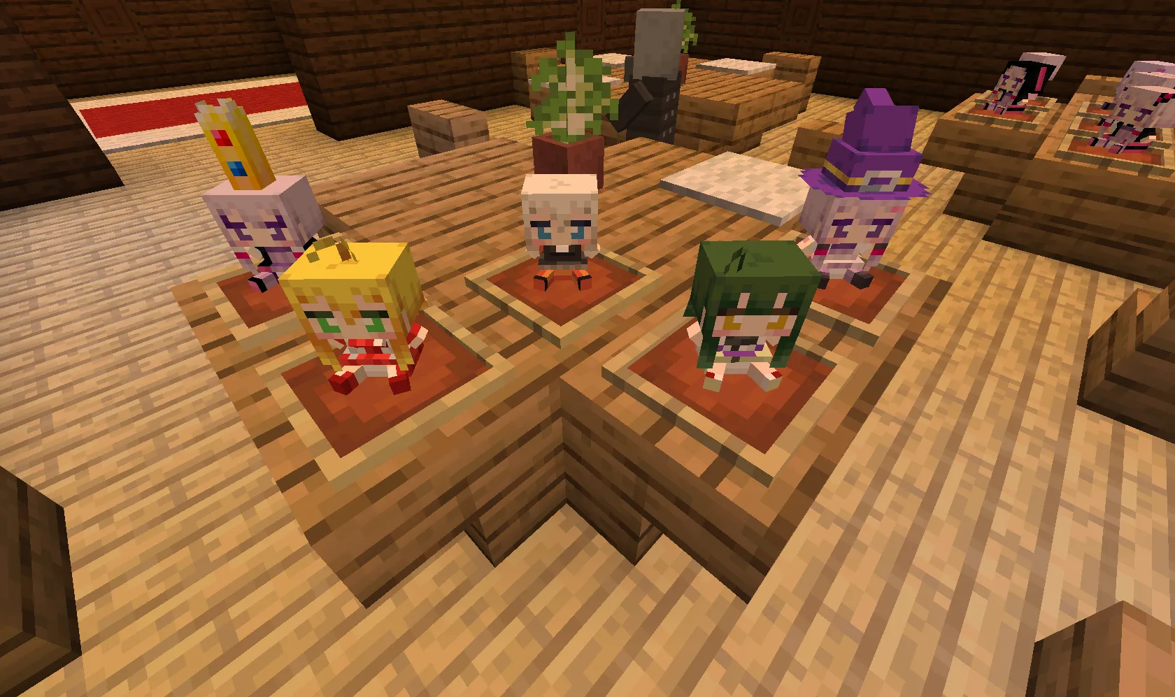 Yukari Plush Bundle — скриншот 2 (Текстуры, Minecraft)
