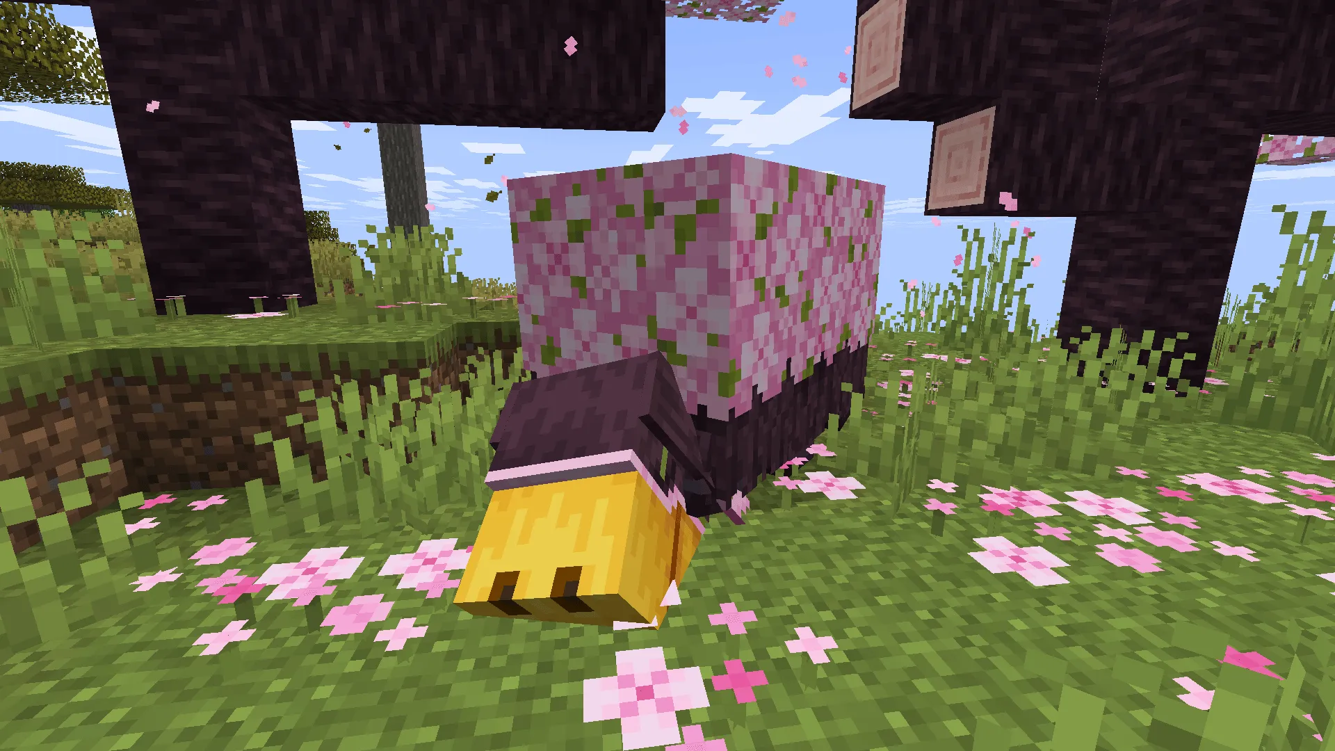 Cherry Grove Sniffer — скриншот 9 (Текстуры, Minecraft)