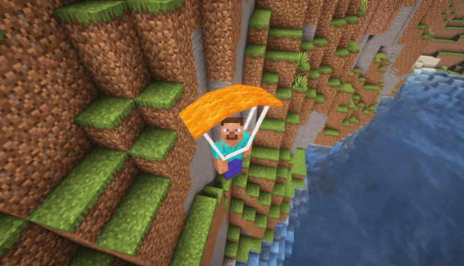 Better Parachute - Paraquedas, Моды, Minecraft