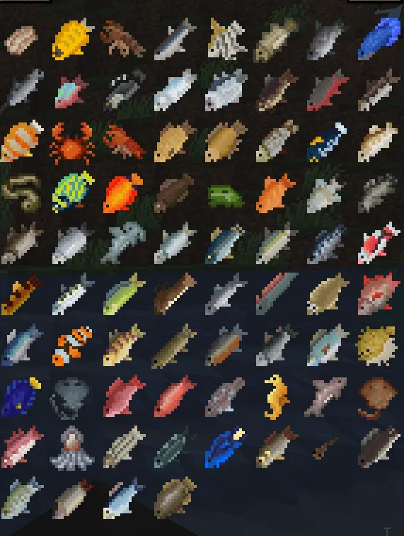 Fish Bonanza, Моды, Minecraft