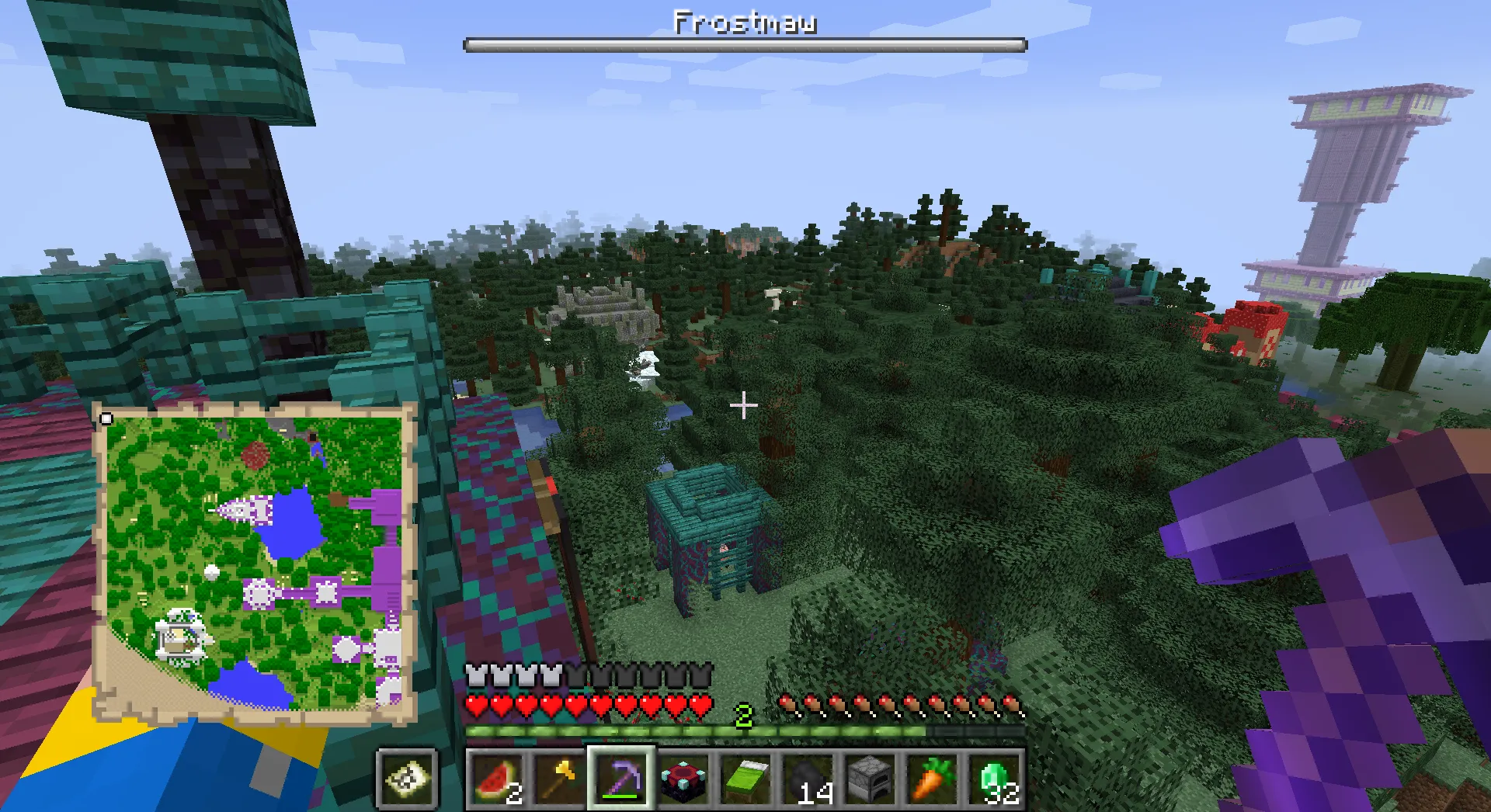 Random Structure Land, Моды, Minecraft