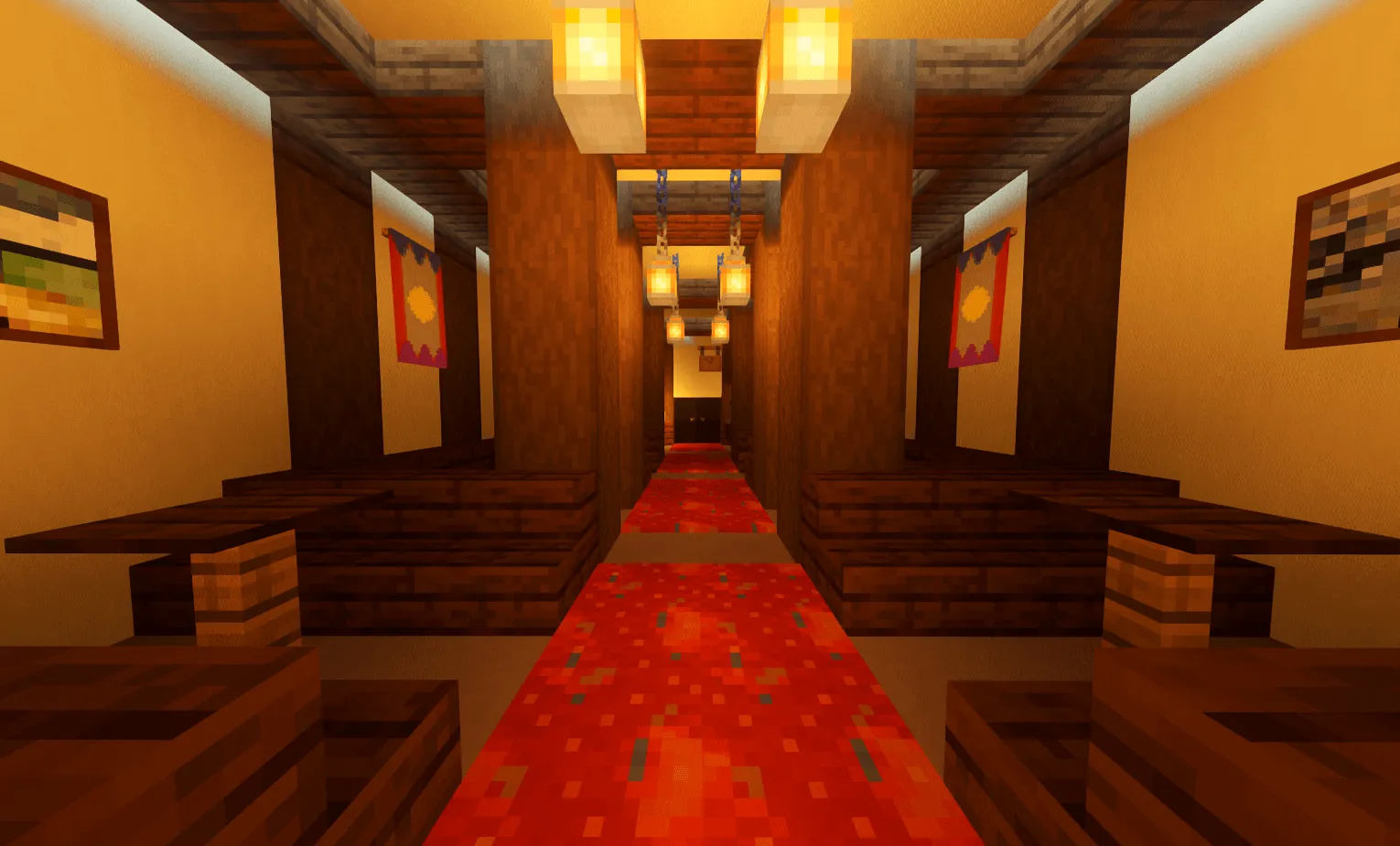 The Backrooms-Noclip, Карты, Minecraft