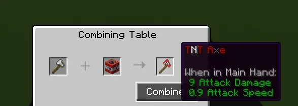 Combine Anything (30+ Items), Моды, Minecraft