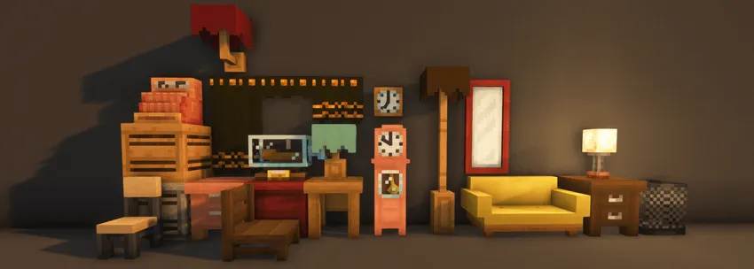 Mizuno's x Letsdo Furniture, Текстуры, Minecraft