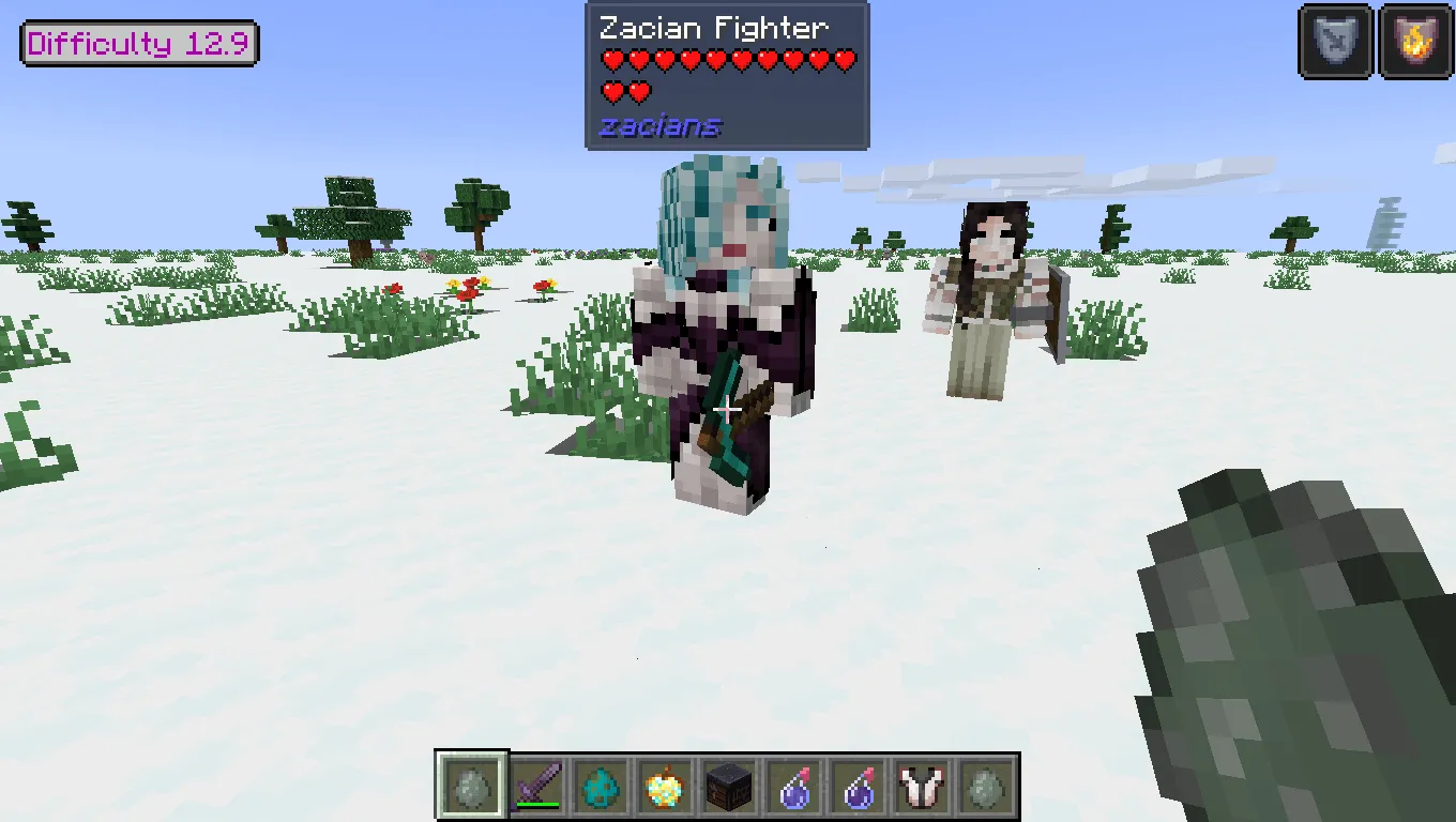 Zacian Companions, Моды, Minecraft