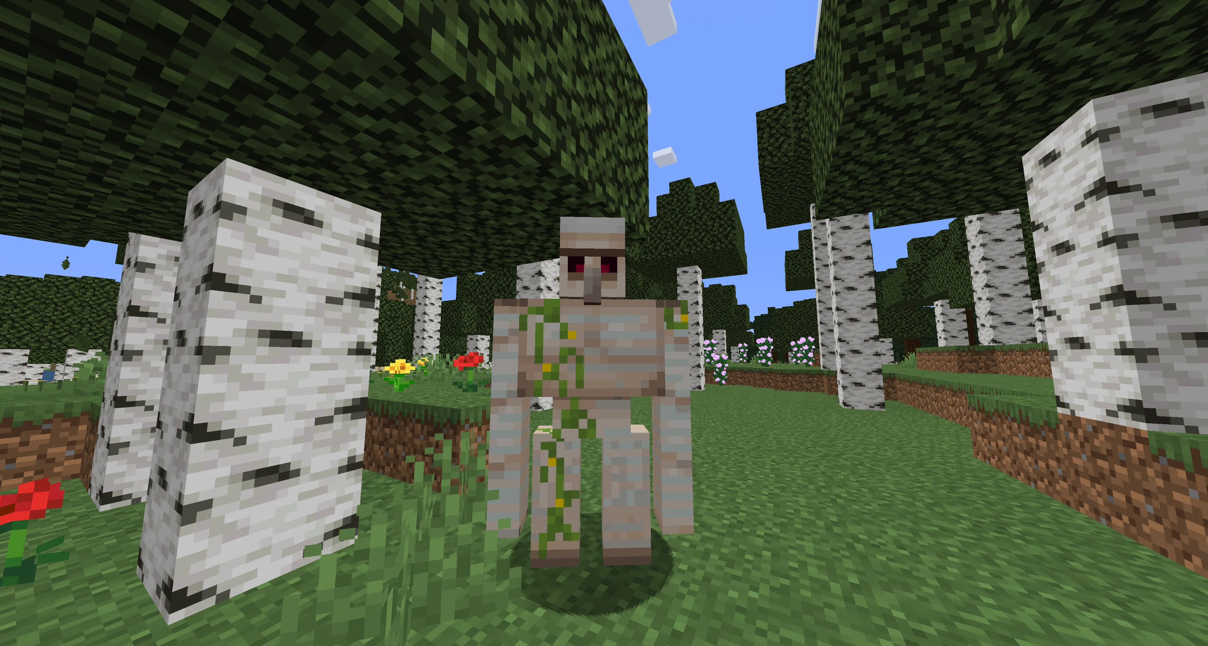 Iron Golem Eye Fix — скриншот 3 (Текстуры, Minecraft)