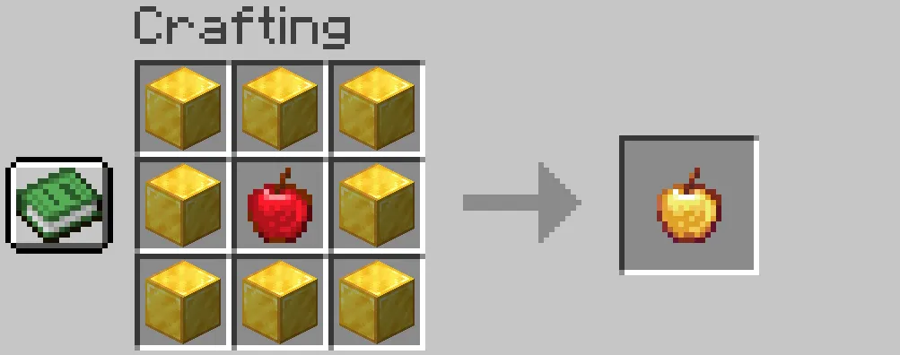 Better craftable enchanted golden apple, Моды, Minecraft