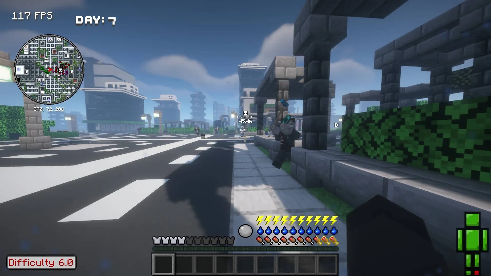 Apocalypse Begins [Zombie Apocalypse] — скриншот 10 (Модпаки, Minecraft)