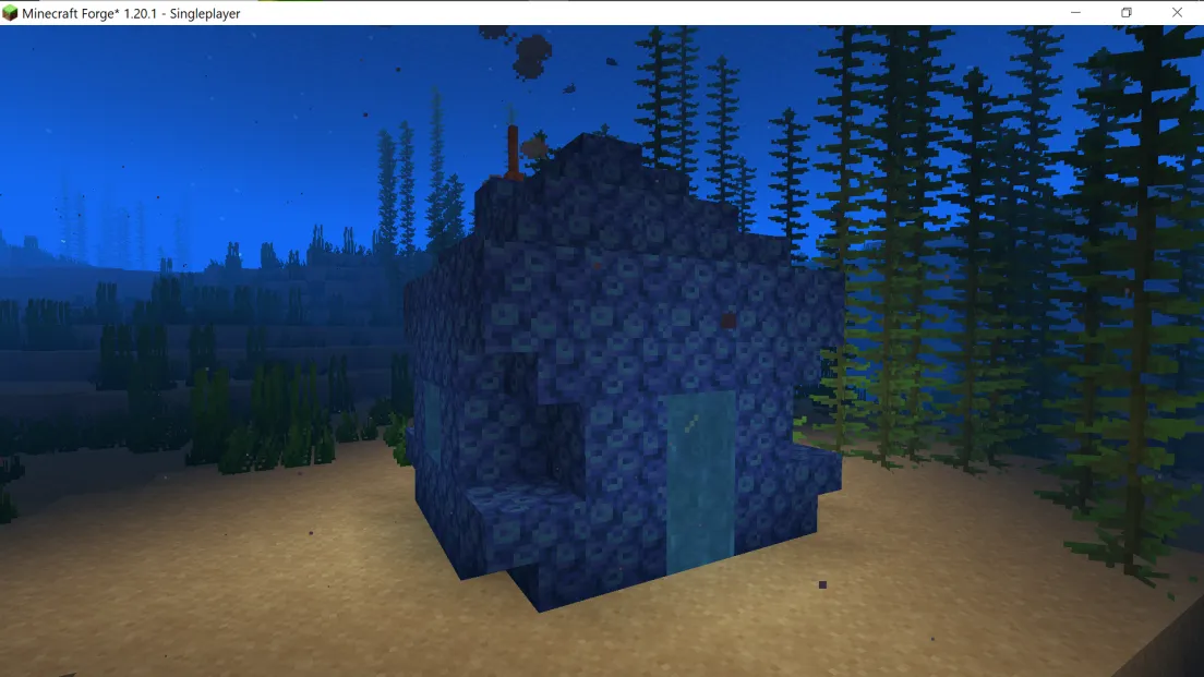 Corallium, Моды, Minecraft