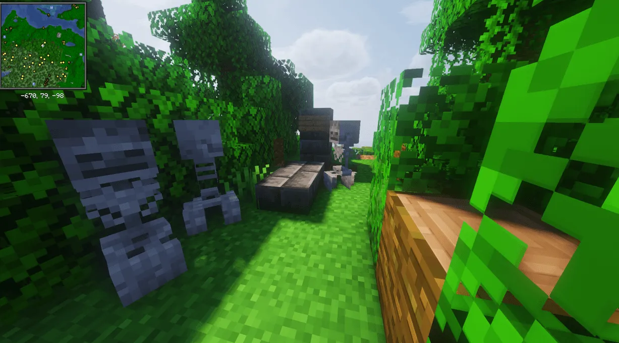 Pixel Dungeons, Моды, Minecraft
