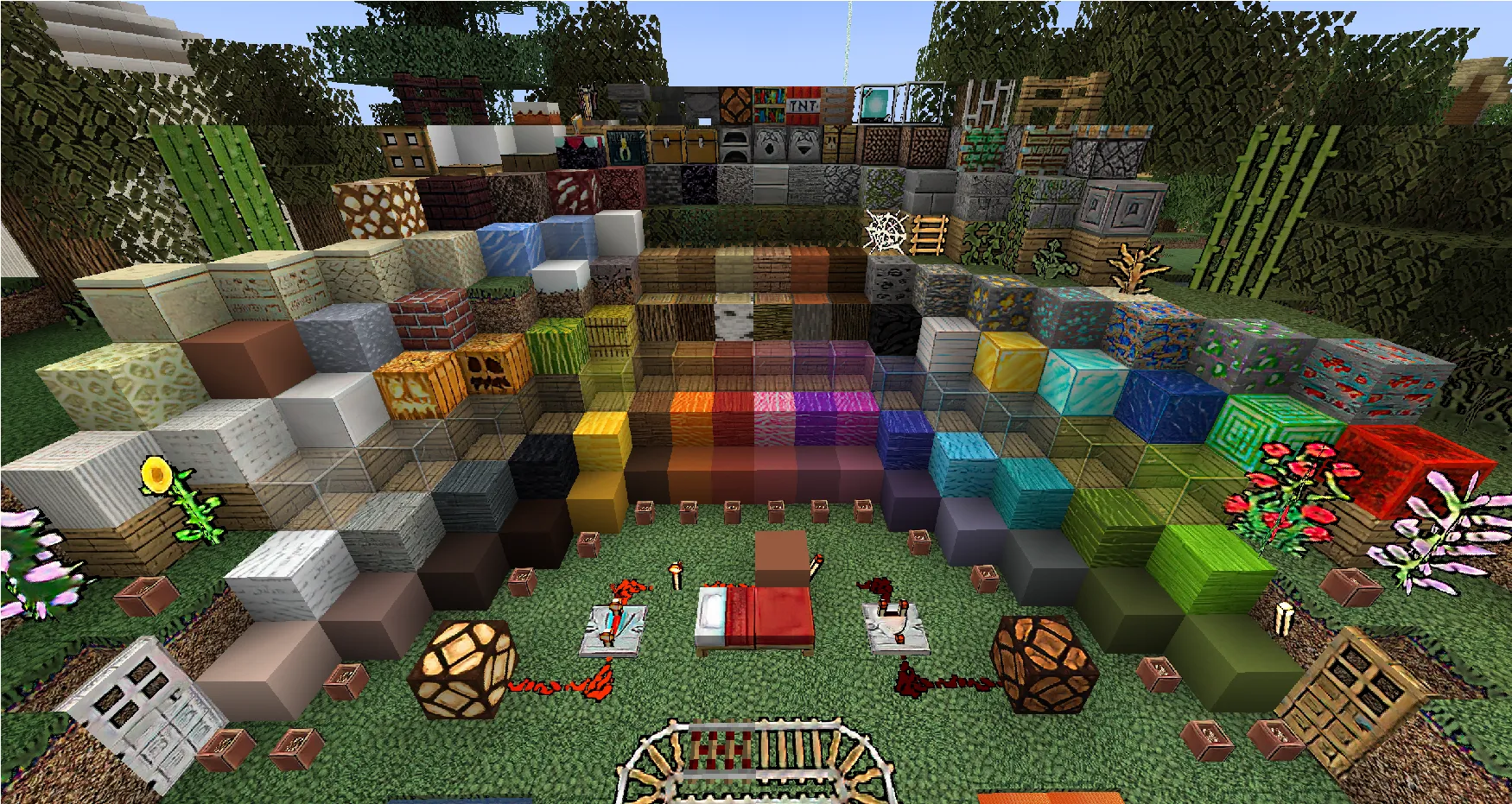 AI Textures v1.0 — скриншот 1 (Текстуры, Minecraft)