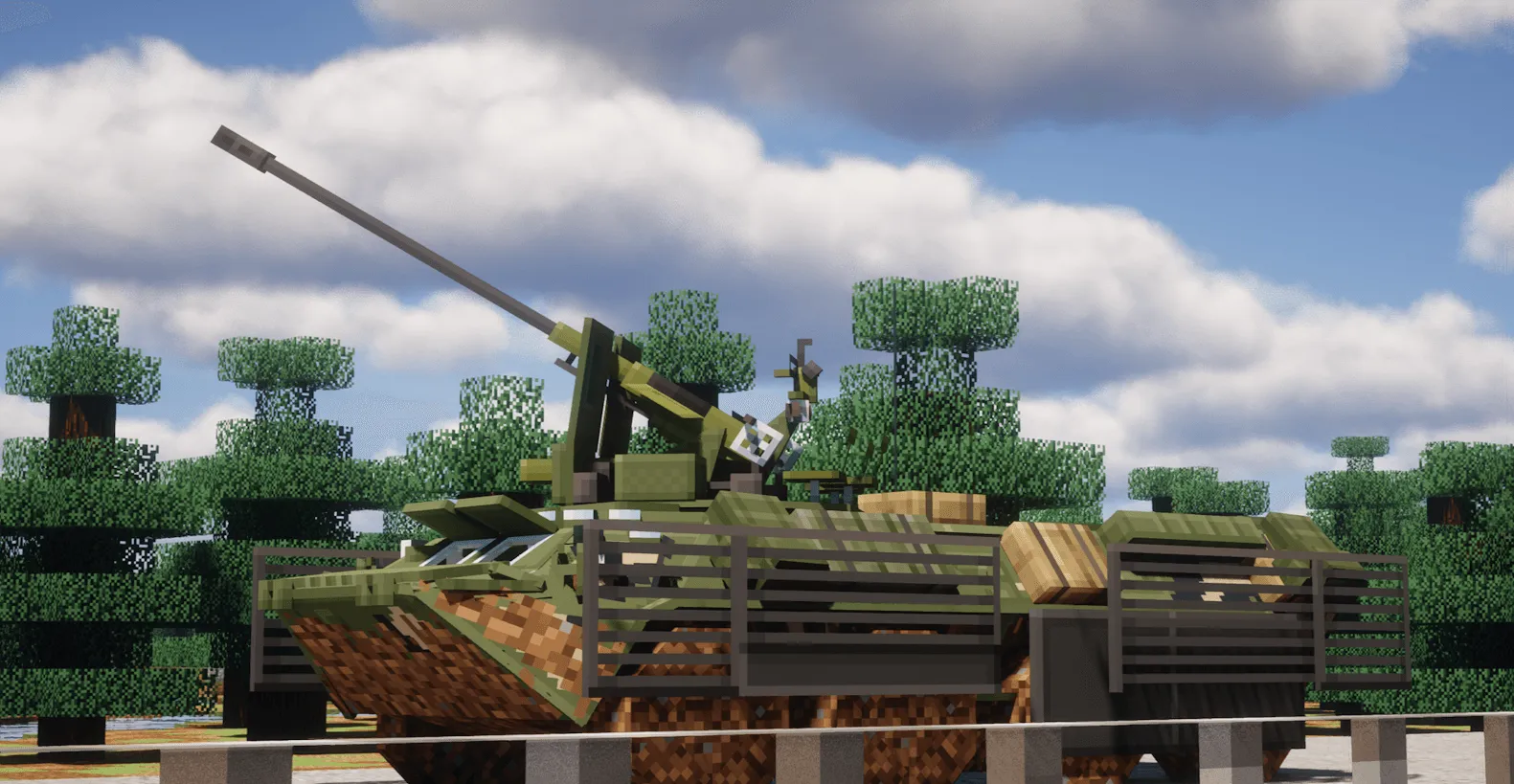 [IV/MTS] Q.M.P [Qawsed Military pack] — скриншот 18 (Моды, Minecraft)