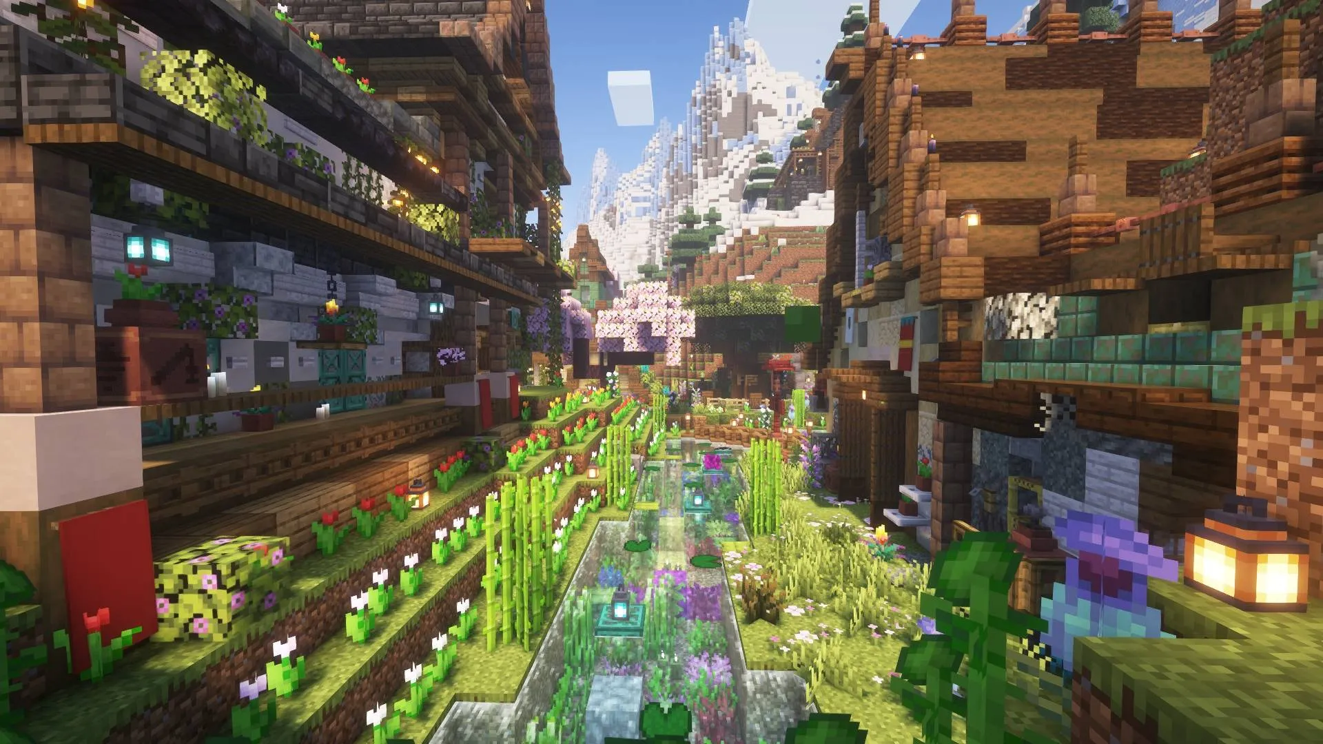 XiaoCraft Town (JAVA), Карты, Minecraft