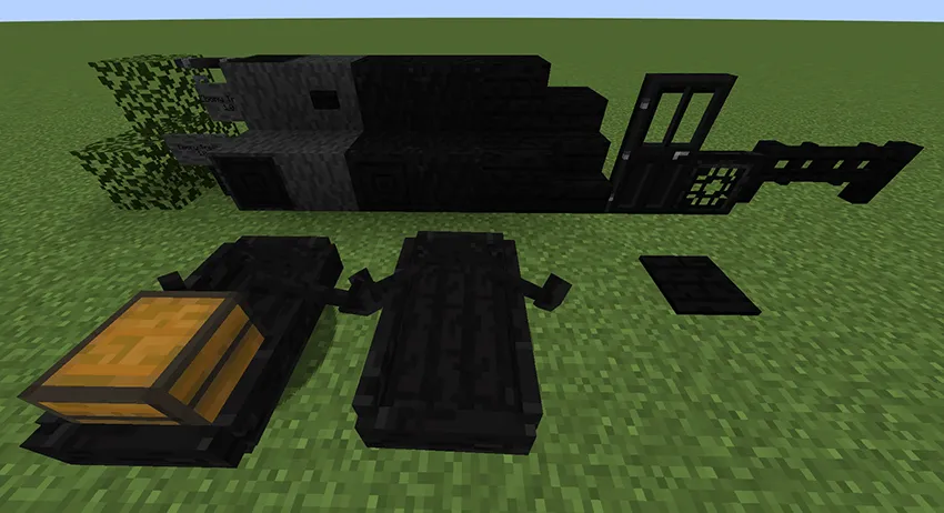 Ebony Trees — скриншот 1 (Моды, Minecraft)