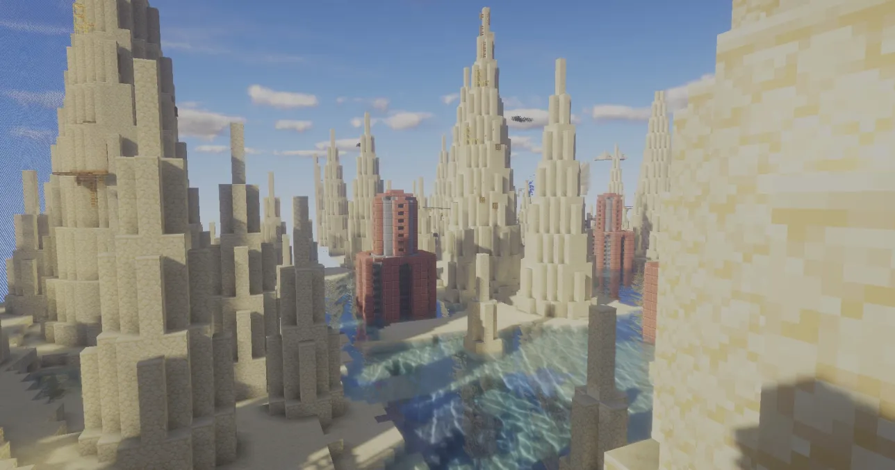 Deserted, Карты, Minecraft