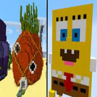 Sponge bob, Моды, Minecraft