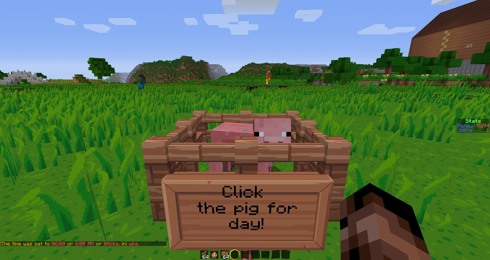 CommandOnEntity — скриншот 1 (Плагины, Minecraft)