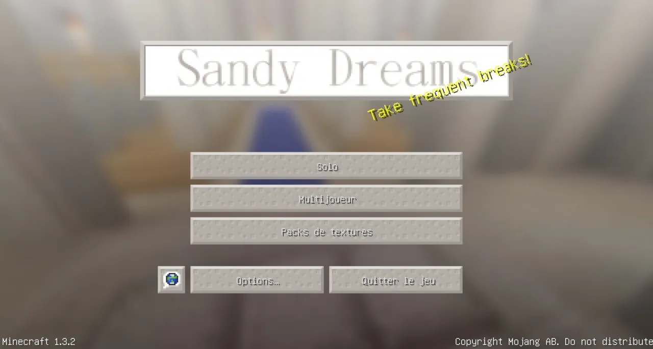 Sandy Dreams [1.6.2] — скриншот 1 (Текстуры, Minecraft)