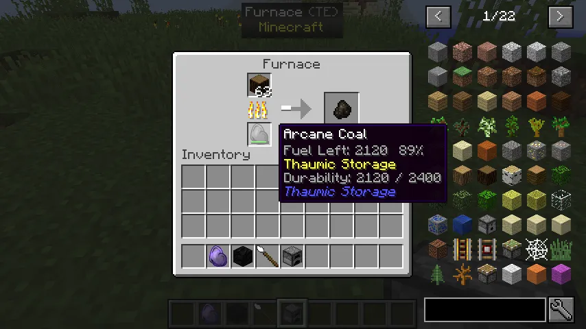 ThaumicStorage, Моды, Minecraft