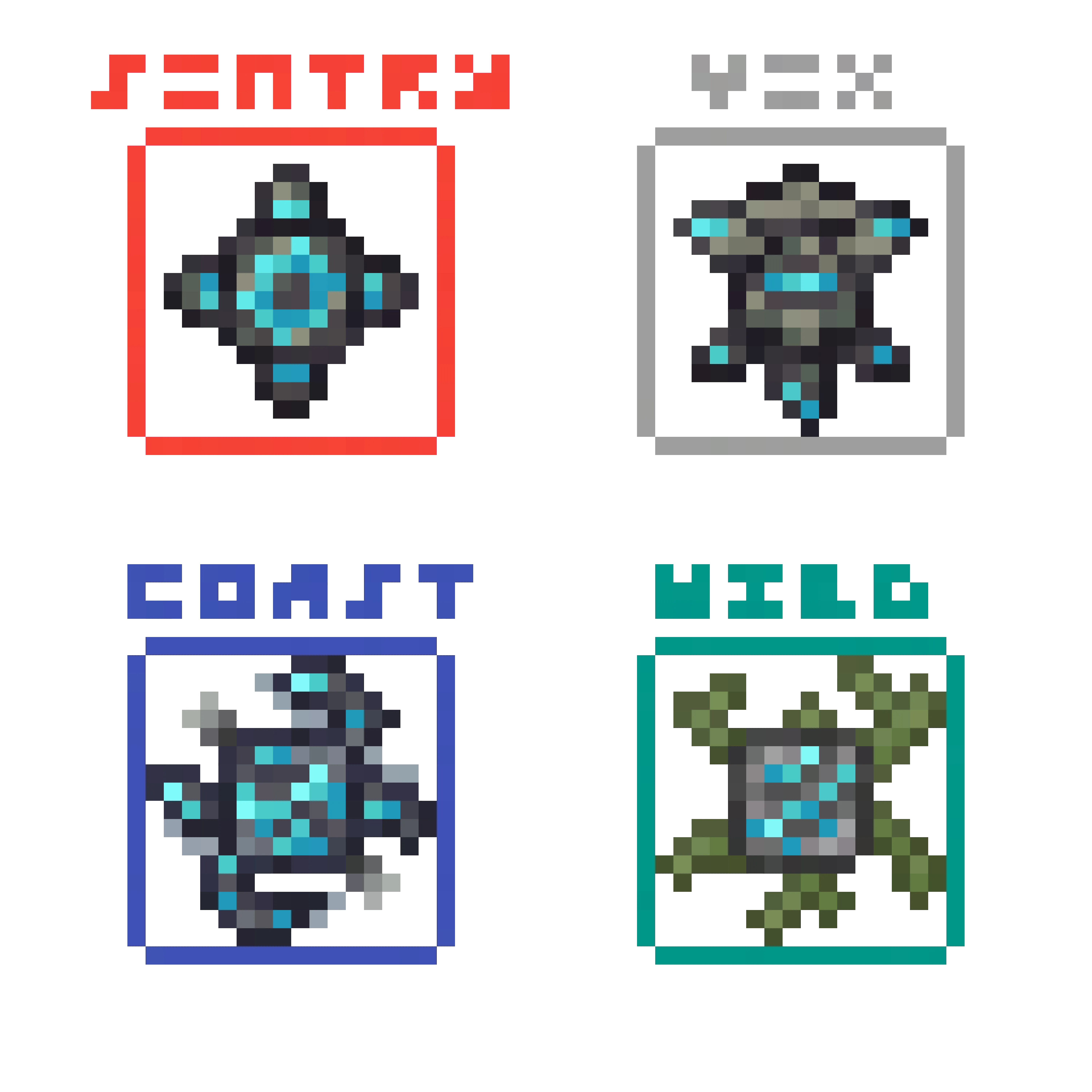 Boredom's ~ ReShaped Armor, Текстуры, Minecraft