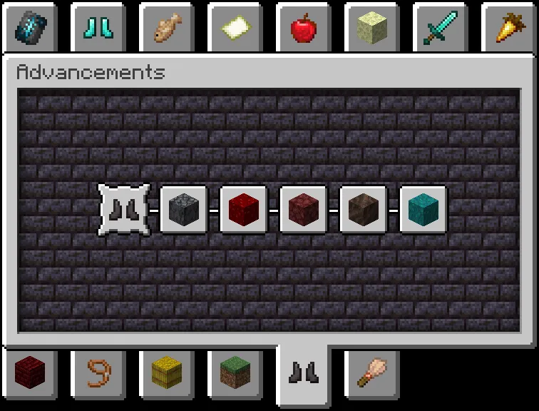 Vanilla Advancement Precisions — скриншот 10 (Кастомизации, Minecraft)
