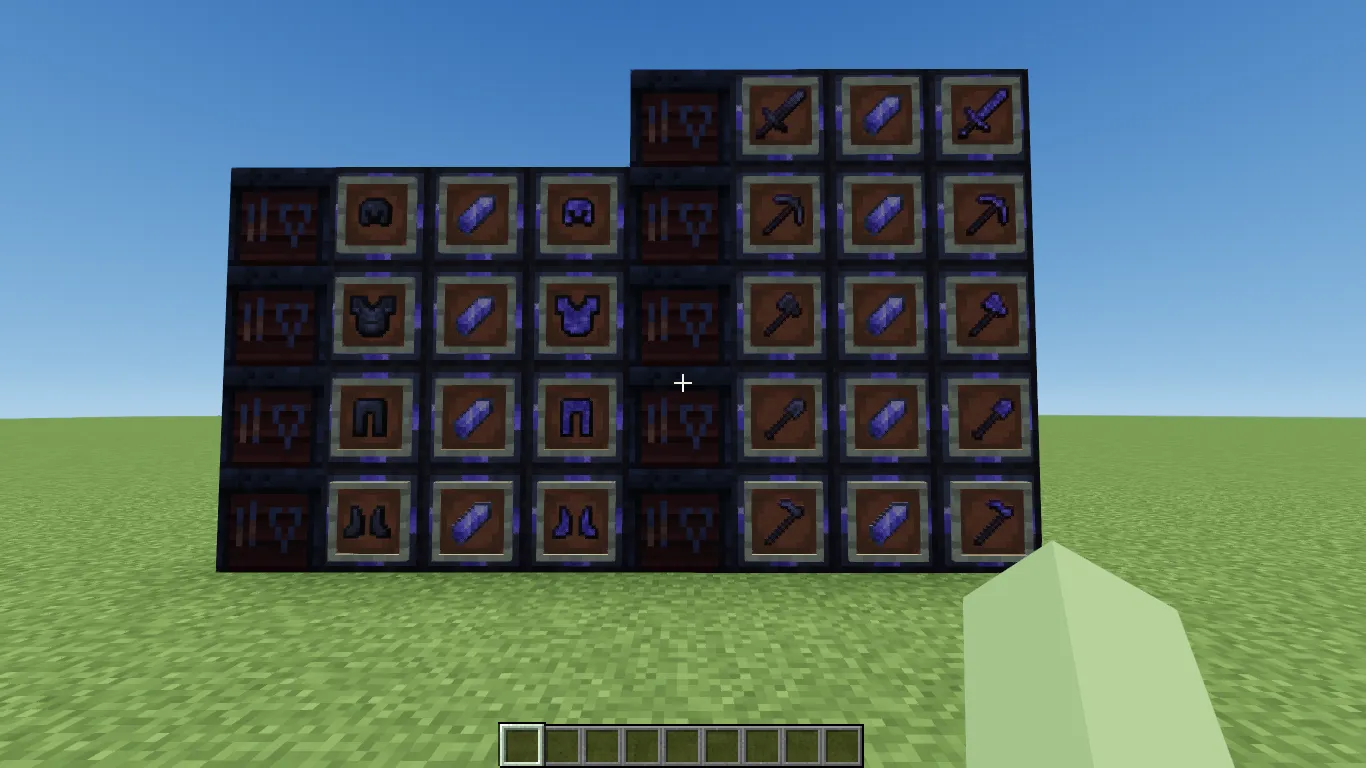 Netherite Amethyst Gear, Моды, Minecraft