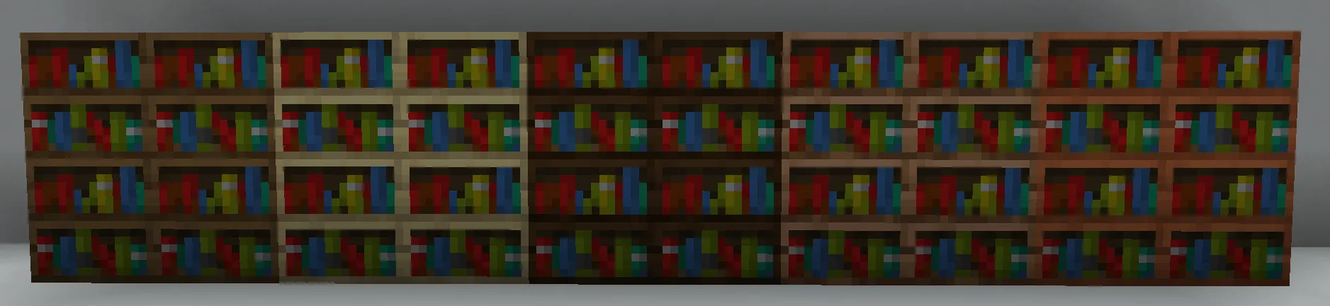 Bookshelves+ — скриншот 3 (Моды, Minecraft)