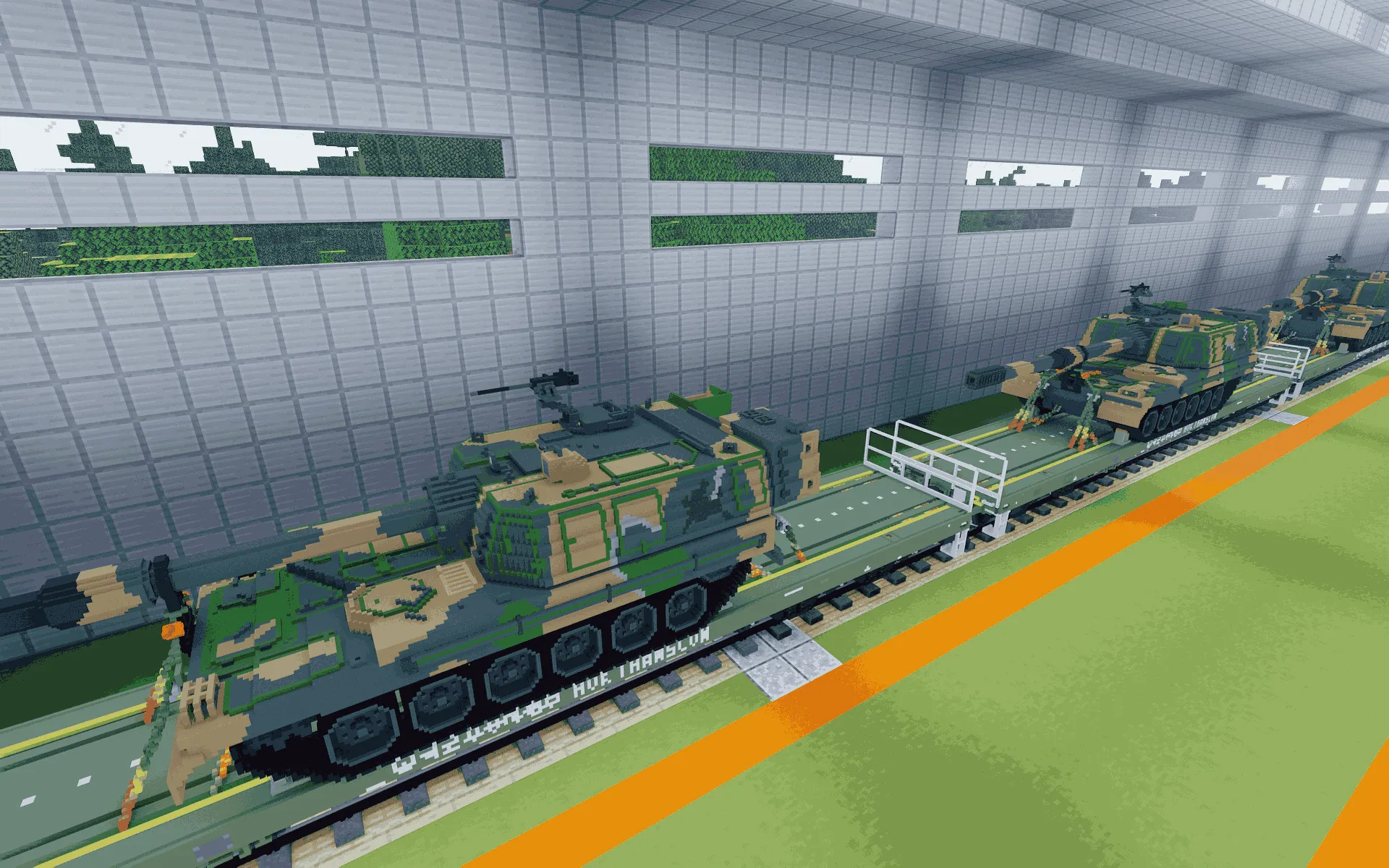 Korea Voxel Train Pack [IR/Immersive Railroading] — скриншот 1 (Текстуры, Minecraft)