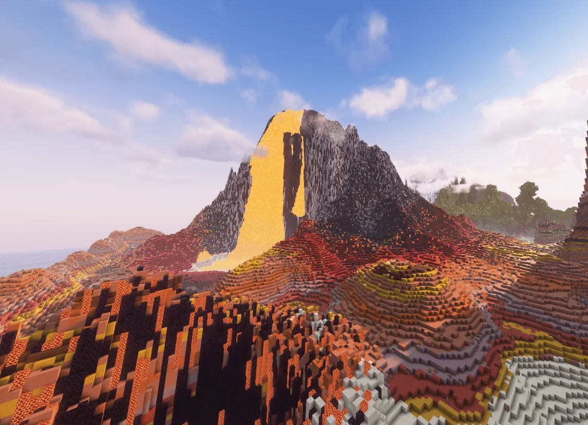 TaterLands - Oblivion Peaks — скриншот 13 (Карты, Minecraft)
