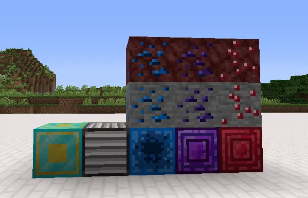 Underground Materials, Моды, Minecraft