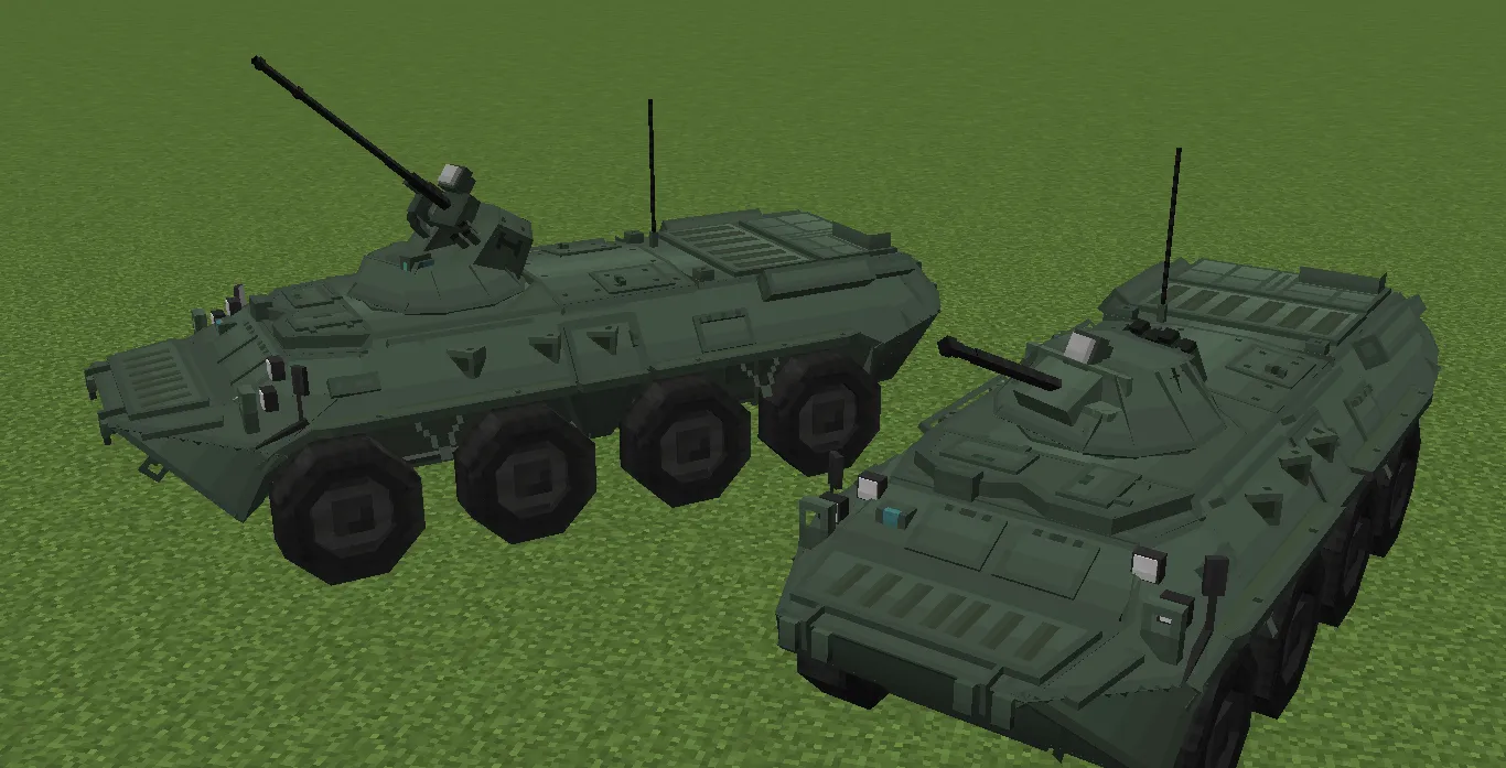 Scrili's Militiry Vehicle Pack |SMVP|, Аддоны, Minecraft