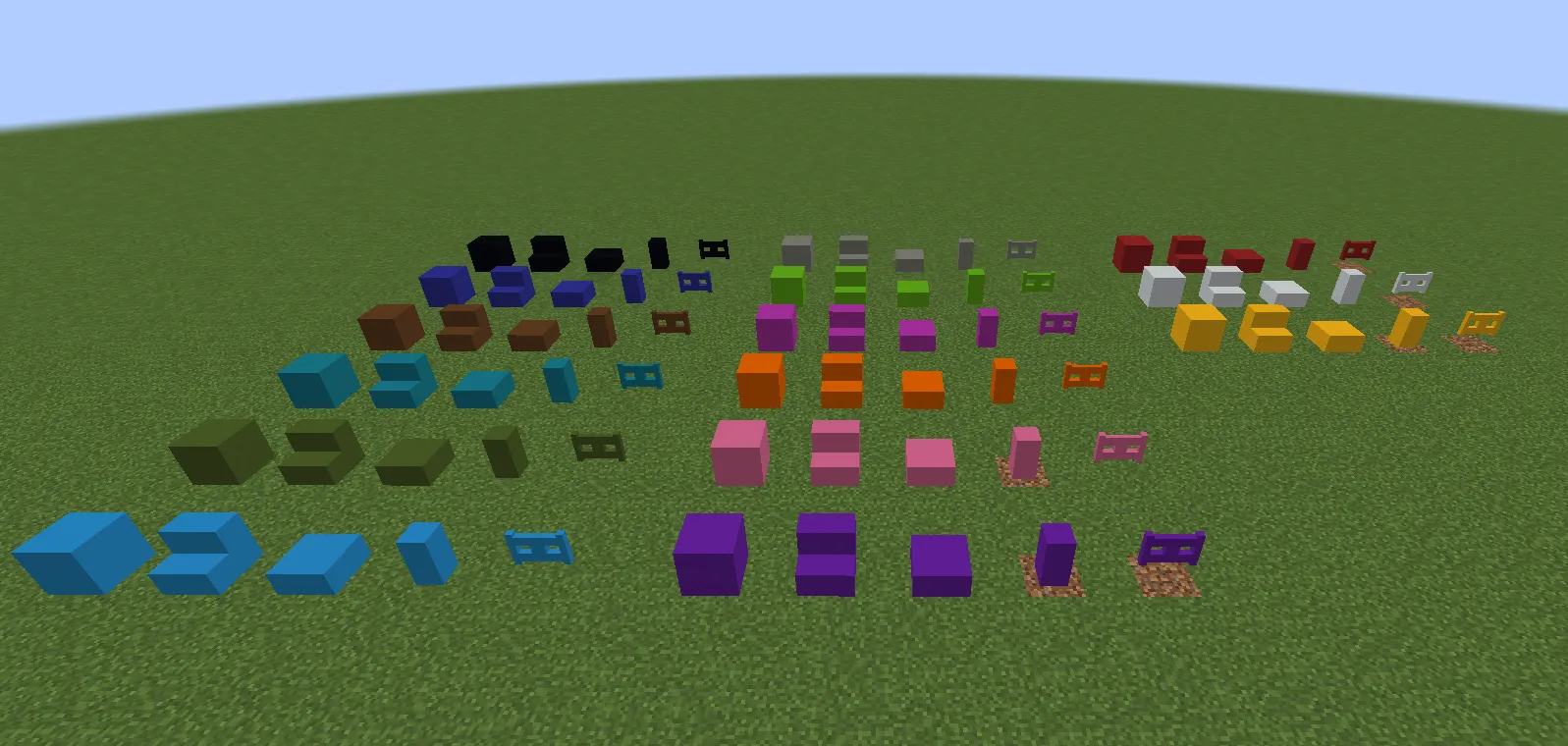 Concrete Addons, Моды, Minecraft