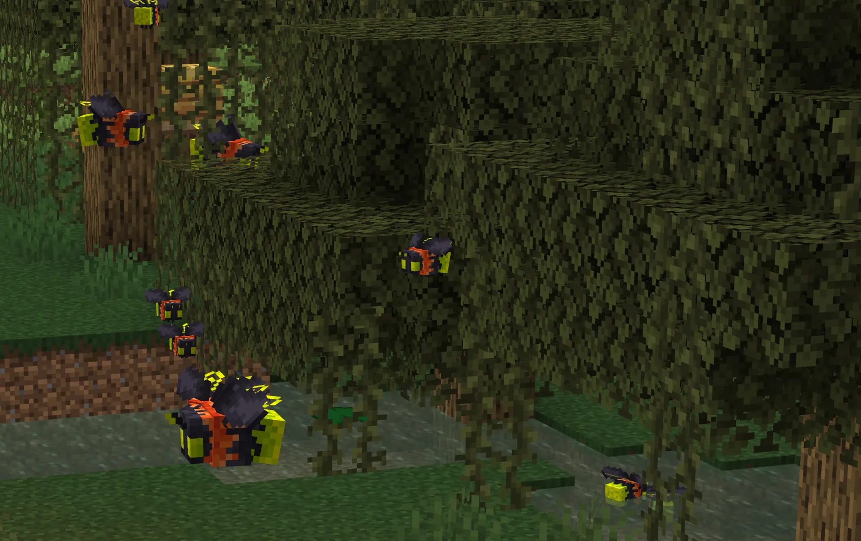 Alguna's Fireflies, Текстуры, Minecraft