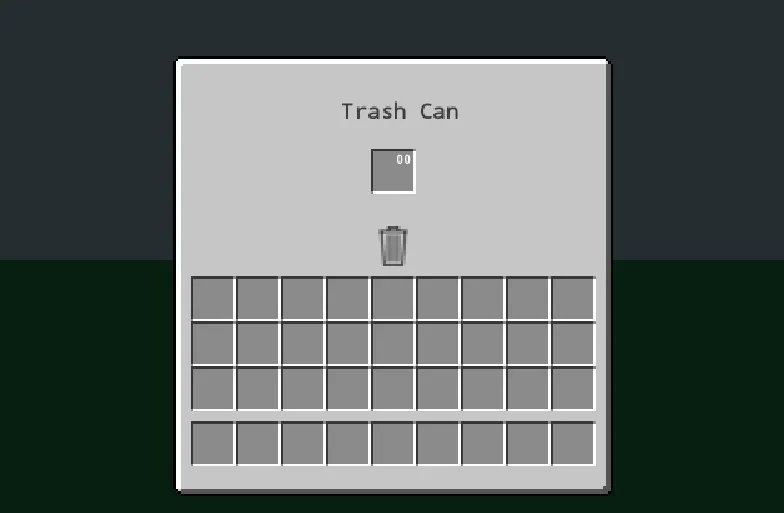 Trash Can GUI, Моды, Minecraft