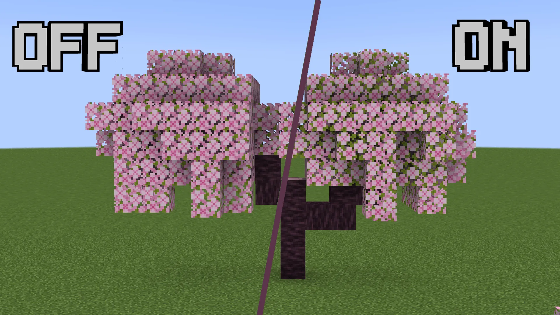 Diemant's Cherry Leaves — скриншот 1 (Текстуры, Minecraft)