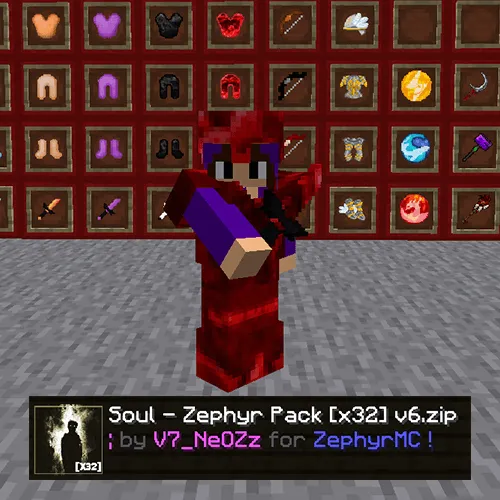 Soul - Zephyr Pack [x32] — скриншот 6 (Текстуры, Minecraft)