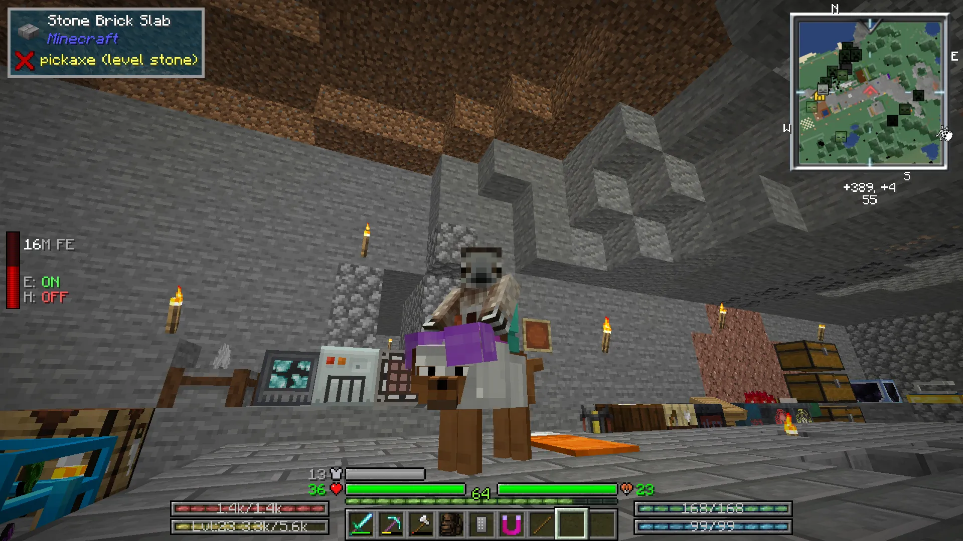 Sloth's Hack 'n' Slash Adventure — скриншот 8 (Модпаки, Minecraft)