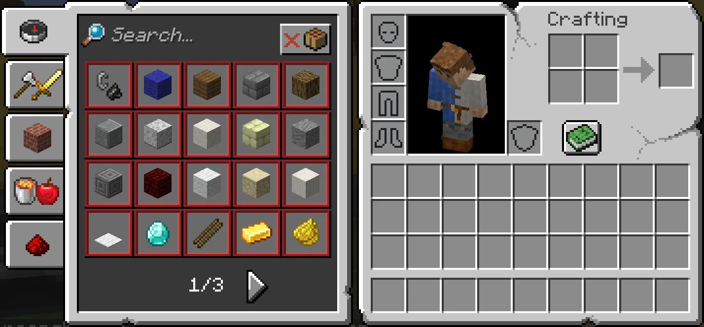 Cracked GUI — скриншот 9 (Текстуры, Minecraft)