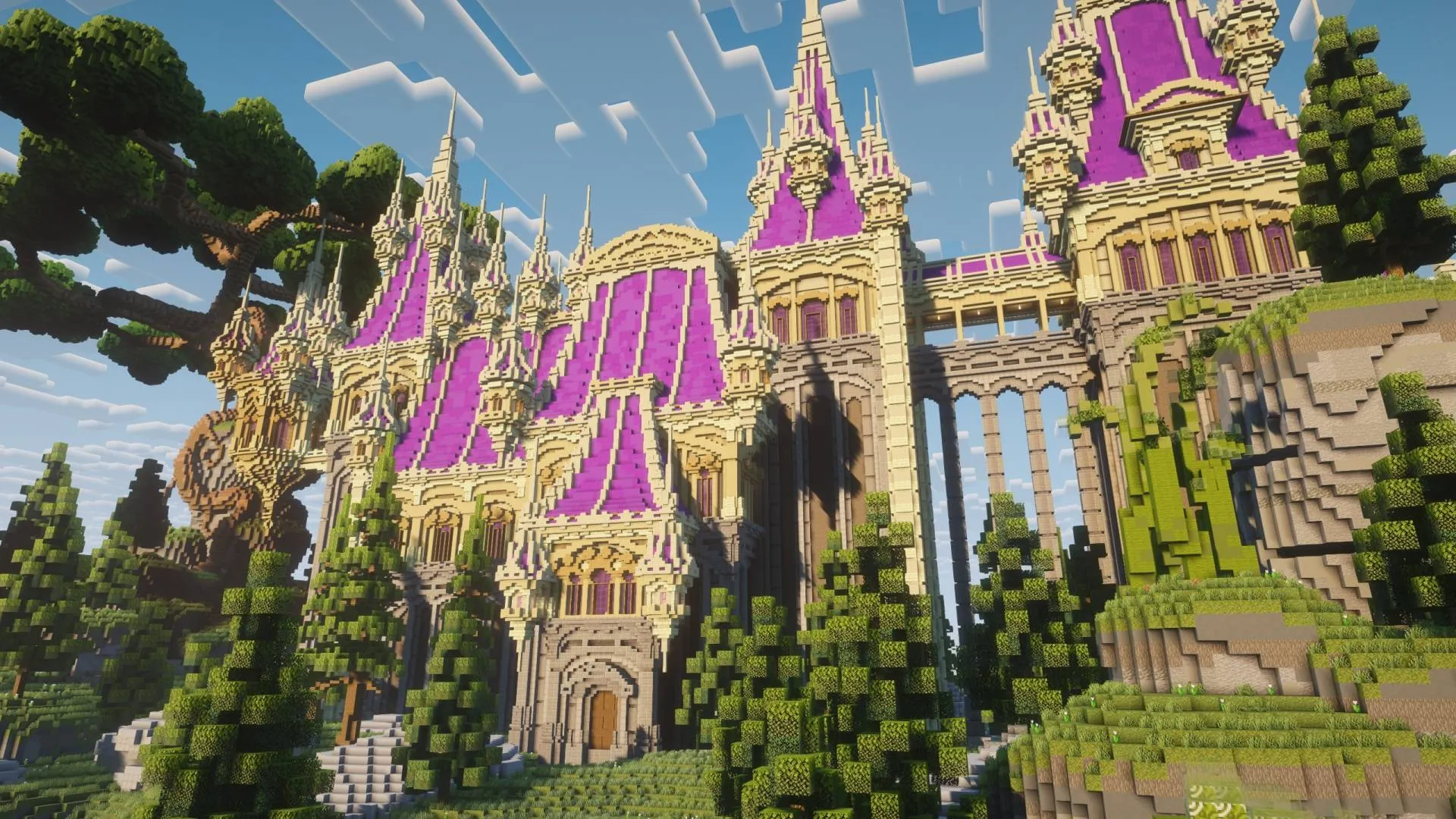 Fantasy Castle - Survival Spawn, Карты, Minecraft