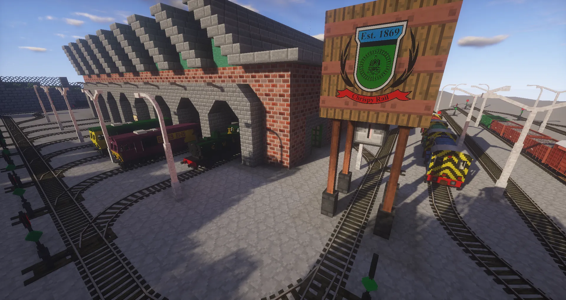 JC Industrial Railroading — скриншот 3 (Модпаки, Minecraft)