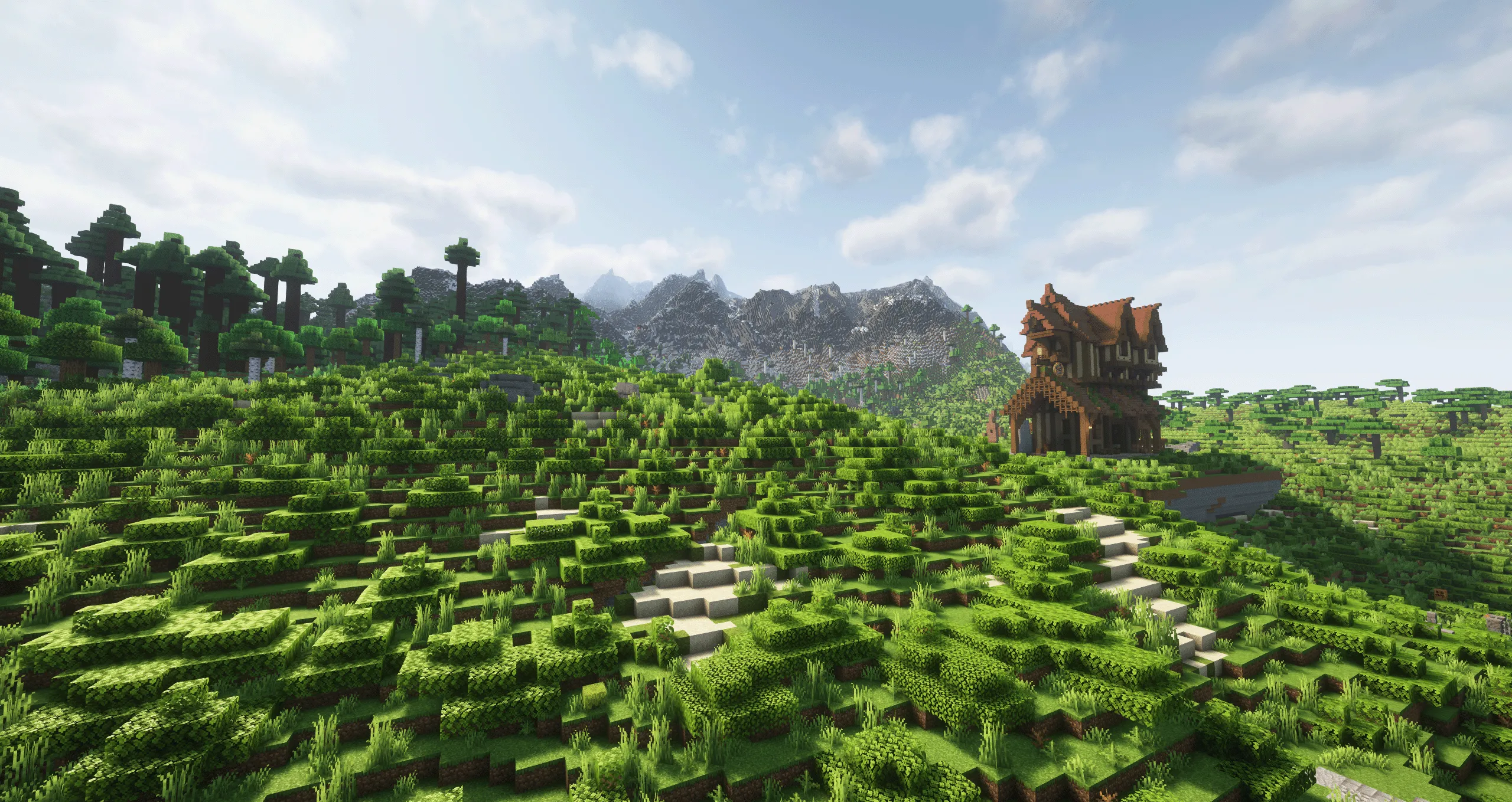 Create - Forge Frontier — скриншот 1 (Модпаки, Minecraft)